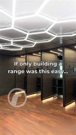 If only building a range was this easy… The truth? It takes planning, precision and long hours. But when you love what you do,the job has it’s moments #rangerenovation #rangeconstruction #RangeSafety #rushingranges