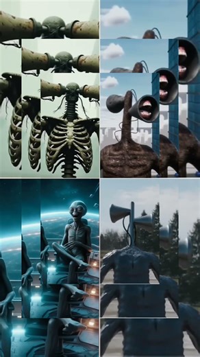 new siren head - coffin alien dance song (cover) #sirenhead #siren #coffindance #viralshorts