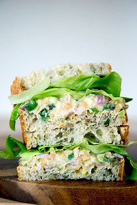 Vegan "Tuna" Salad Sandwich | Alexandra's Kitchen