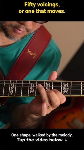 Fifty Voicings, or One That Moves #Shorts