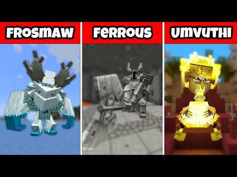 I Killed ALL Bosses in Mowzie’s Mobs | Minecraft Hardcore 2025!