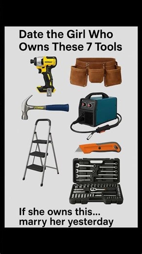 Why a woman who owns her own tools is a great partner