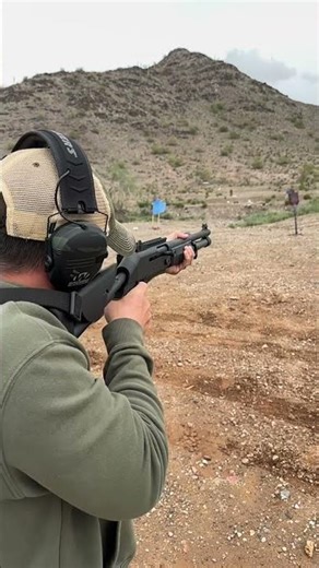 Benelli m4 at the range #slowmotion #edc #steel #556
