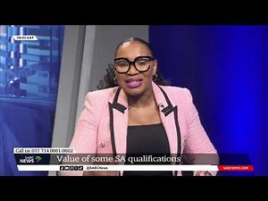 Value of some SA qualifications