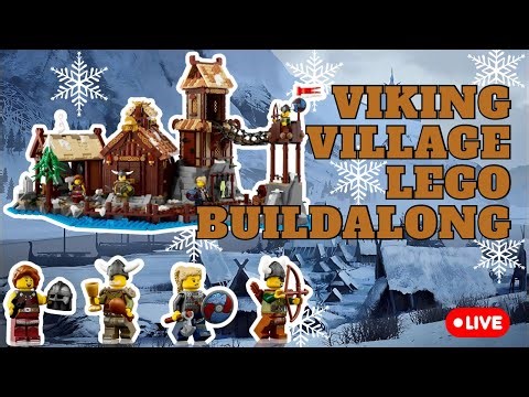 Live Now - Lego Ideas Viking Village Buildalong