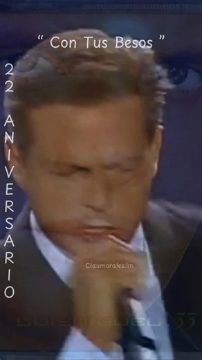 Clau Morales on Instagram: "22 Aniversario “Con tus besos” La canción “Con tus besos” celebra su 22 aniversario. Este tema, interpretado por Luis Miguel, forma parte de su decimoquinto álbum de estudio titulado 33 . “ Con tus besos” destacó como el cuarto sencillo promocional de dicho disco y fue presentada oficialmente el 12 de enero de 2004. . . . . . . . #luismiguel #luismiguelfans #elsoldemexico ##luismiguel44añosdetrayectoria"
