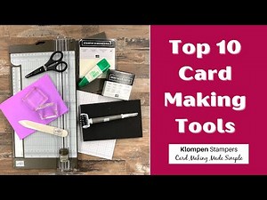 The Top 10 Card Making Tools You’ll Want To Have