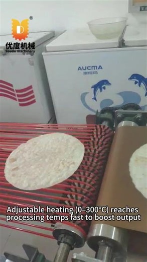 Automatic Flatbread Forming Machine #foodprocessing #machine #factoryproducts#factory #streetfood