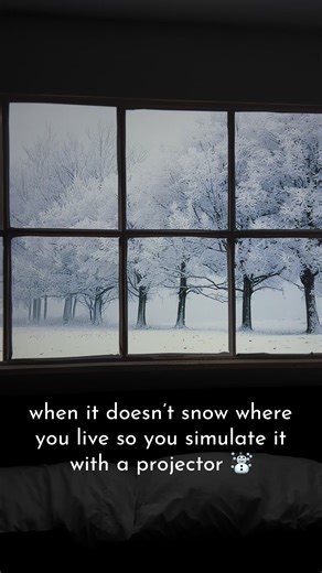 Fake window projections on YouTube are incredible 🥰 #fakewindow #windowprojector #projector #christmasgiftideas #viral