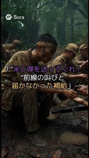 補給が尽きた戦場で、兵士たちはどう生きたのか #日本史 #歴史 #太平洋戦争 #雑学