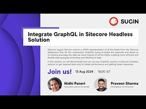 Integrate GraphQL in Sitecore Headless Solution