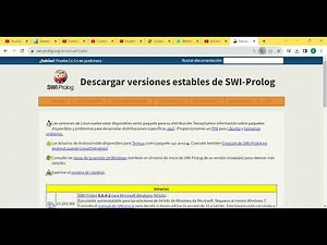 Instalar SWI PROLOG, Inteligencia Artificial, Fácil y Rápido