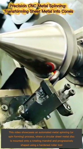 Precision CNC Metal Spinning: Transforming Sheet Metal Into Cones