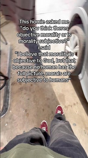 objective vs subjective morality