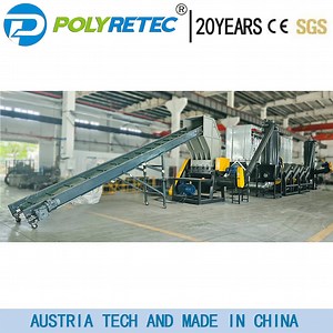[Hot Item] PE Film Mulching Waste Plastic Bags Recycling Washing Line