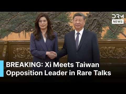 BREAKING: Xi Meets Taiwan Opposition Leader in Rare Talks Amid Rising Tensions | AC1B