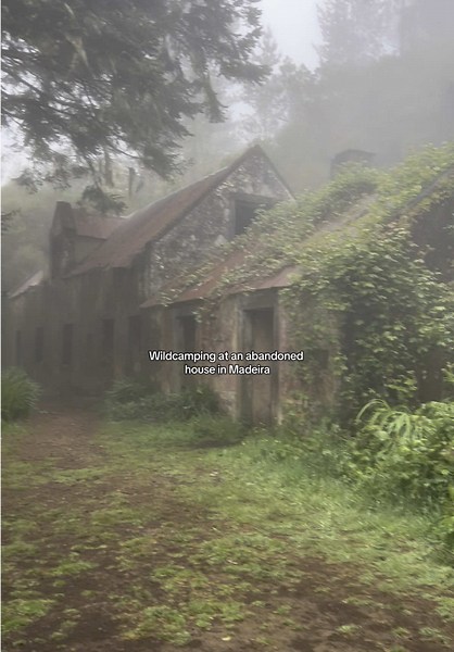 Wildcamping Adventure at an Abandoned House in Madeira