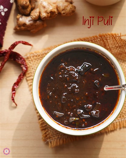 Inji Puli Recipe | Kerala Puli Inji Curry - Raks Kitchen