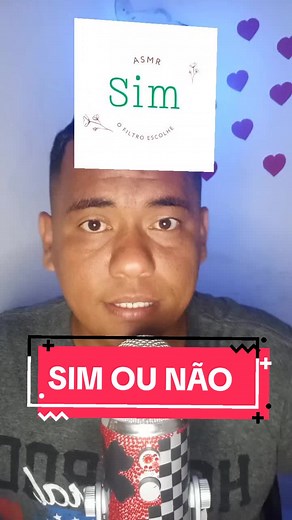 ASMR - SIM OU NÃO #asmr #asmrsounds #asmrsound #asmrtiktok #asmrtiktoks #asmrvideo #asmrrelax #relax