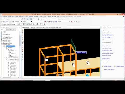How to create handrail design in PDMS