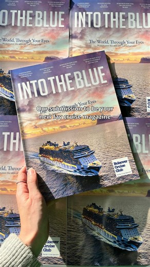 3K views · 50 reactions | INTO THE BLUE! The magazine for cruise lovers Each FREE bi-monthly Into The Blue brings new destinations, interviews with industry insiders and celebrities plus behind-the-scenes exclusives from some of the world’s newest cruise ships and more. Our latest edition is out now! #cruise #magazine #cruisemagazine #intotheblue #bolsovercruiseclub | Bolsover Cruise Club | Facebook