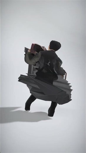 Businessman in Suit with Briefcase