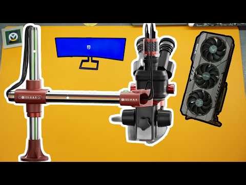[REC] YCS Microscope Arm Unboxing. Fixing GPUs live