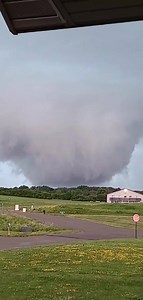 34K views · 1.2K reactions | WOW! Take a look at this LARGE Wall Cloud on this Tornado-Warned storm yesterday near Spring Valley, Wisconsin! Permission: Justin Malean | Live Storm Chasers | Facebook