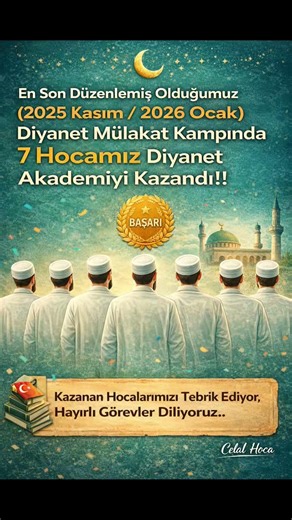 DİYANET MÜLAKATI (HAZIRLIK KAMPI)