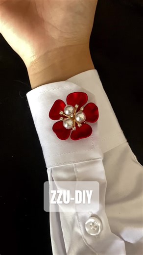 Beautiful Flower Arrangements with Cufflinks
