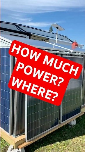 Solar Shed - 2500w Fast and Easy