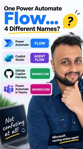 Power Automate Has 4 Different Names?! 😅 | Flow vs Agent Flow vs Workflow
