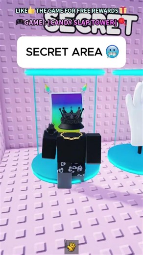 Secret area code on CANDY SLAP TOWER #roblox #rblx #viral #robloxtower #trolltower #robloxhacker