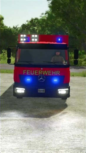 Mercedes Benz Trucks Logistic Vehicle Start Up #shorts #farmingsimulator