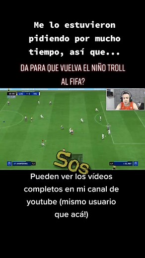 Nahuelito, el niño troll regresa al FIFA y sorprende