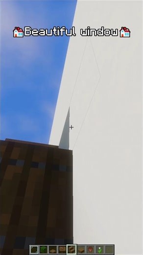 How to build a BEAUTIFUL Window in Minecraft! 🌸✨