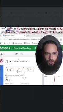 Hard Digital SAT June Parabola Word Problems Solved Instantly with Desmos!