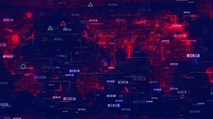 Futuristic CG Animation Background