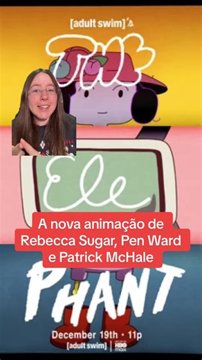 The Elephant a nova animação da Adult Swim é uma loucura e você deveria assistir #rebeccasugar #adventuretime #stevenuniverse #overthegardenwall #adultswim