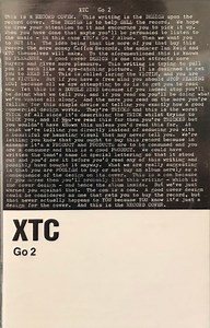 XTC – Go 2 (1984, Dolby HX Pro, Cassette)