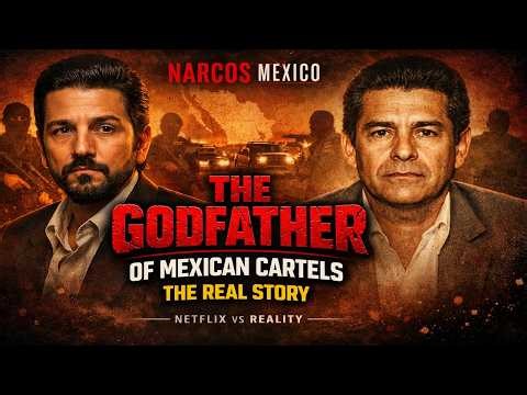 Narcos Mexico: Miguel Ángel Félix Gallardo The Godfather of Mexican Cartels