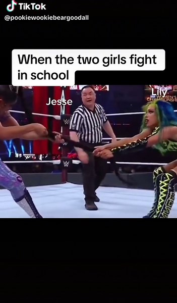 Two School Girls Fight Video