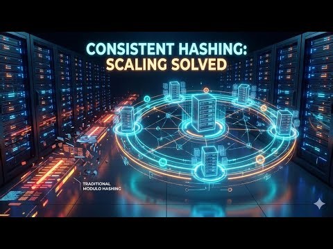 System Design Deep Dive: Master Consistent Hashing, Virtual Nodes & Maglev