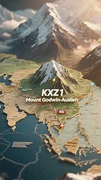 Discover the Top 4 Tallest Mountains on Earth | Amazing Peaks to Explore