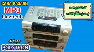 11K views · 243 reactions | CARA PASANG MP3 BLUETOOTH DI TAPE COMPO POLYTRON video tutorial singkat pemasangan modul mp3 bluetooth di tape compo polytron sekaligus mengatasi bagaimana caranya jika terjadi noise atau dengung,selamat menonton,semoga bermanfaat. | Belajar Servis Elektronika | Facebook