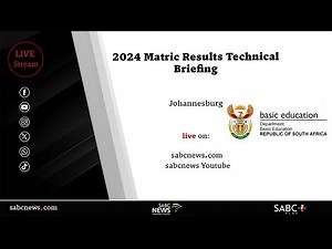 2024 Matric Results Technical Briefing