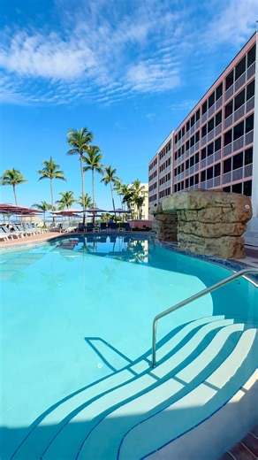 14K views · 235 reactions | ☀️ Soak up the sun in style—and enjoy the shade when you need it too! Our daybeds on the main pool deck and adults-only pool deck come with comfort, service, and the best views.  Book your daybed for your next Pink Shell visit here: https://www.pinkshell.com/Find-Book-Activities | Pink Shell Beach Resort & Marina | Facebook