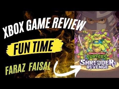 Ninja Turtles Shredders Revenge Microsoft Xbox Video Game Review