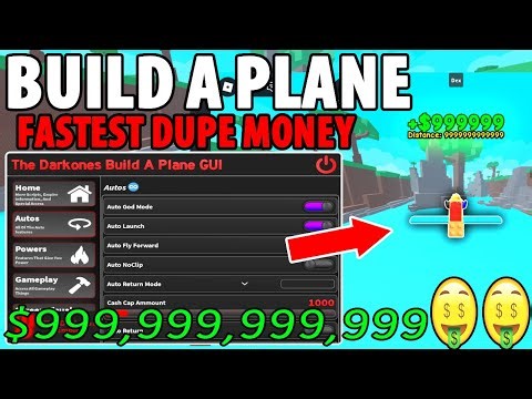 [NEWEST] Build A Plane Script | DUPE MONEY, GOD MODE, AUTO FARM | *PASTEBIN 2025*
