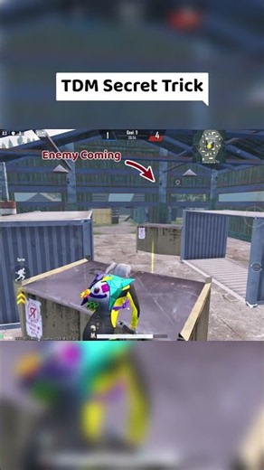 TDM Secret Tricks to Win Every Match! 🤫🔥 #bgmitips